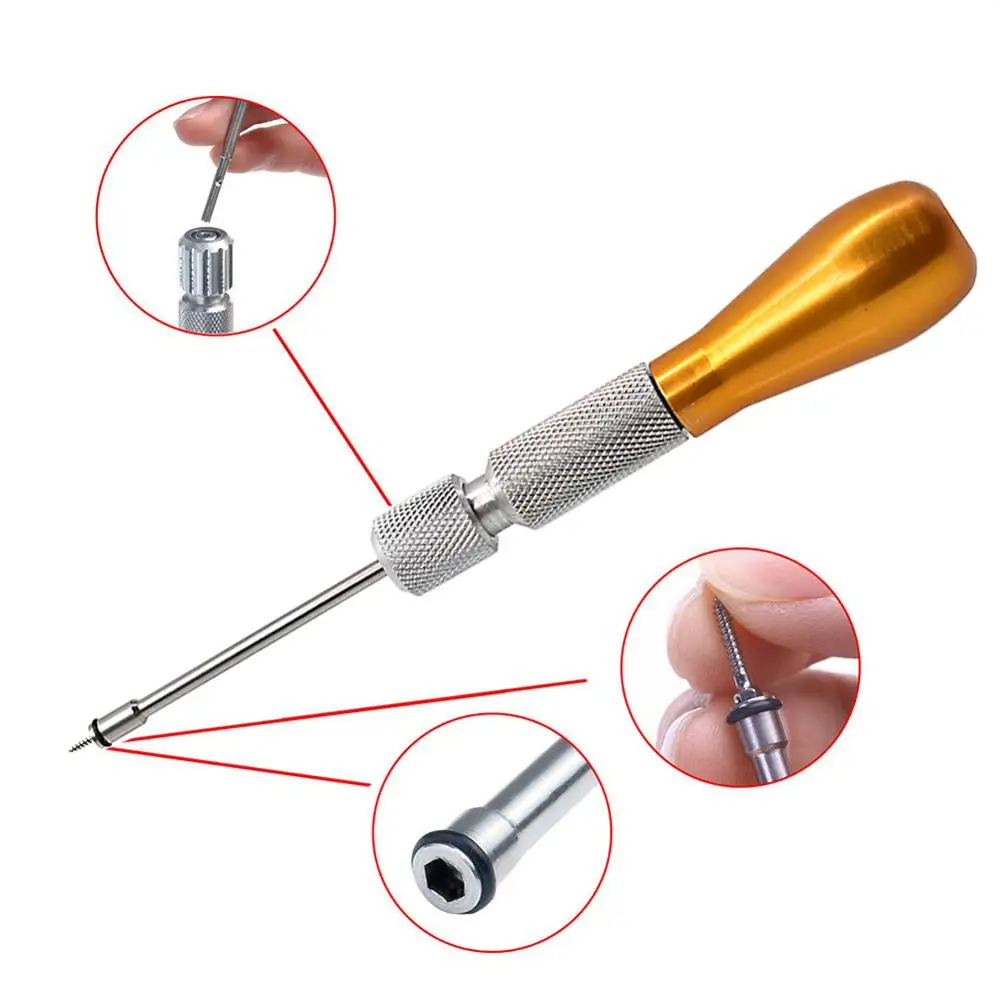 Dental Micro Screw Driver for Implants Self Drilling Tool Orthodontic Matching Tool Dentist Tools 14*6 14*8 16*6 16*10 16*12
Dental Micro Screw Driver for Implants Self Drilling Tool Orthodontic Matching Tool Dentist Tools 14*6 14*8 16*6 16*10 16*12