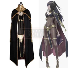 Fire Emblem Awakening Tharja Mage Cosplay Costume Black version Tailor Made Any Size