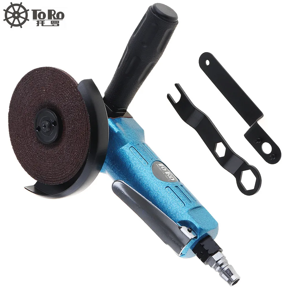 TORO Mini High-speed 4 Inch Powerful Blue Pneumatic Polisher Air Angle Grinder for Machine Polished Grinding Cutting Tools
TORO Mini High-speed 4 Inch Powerful Blue Pneumatic Polisher Air Angle Grinder for Machine Polished Grinding Cutting Tools