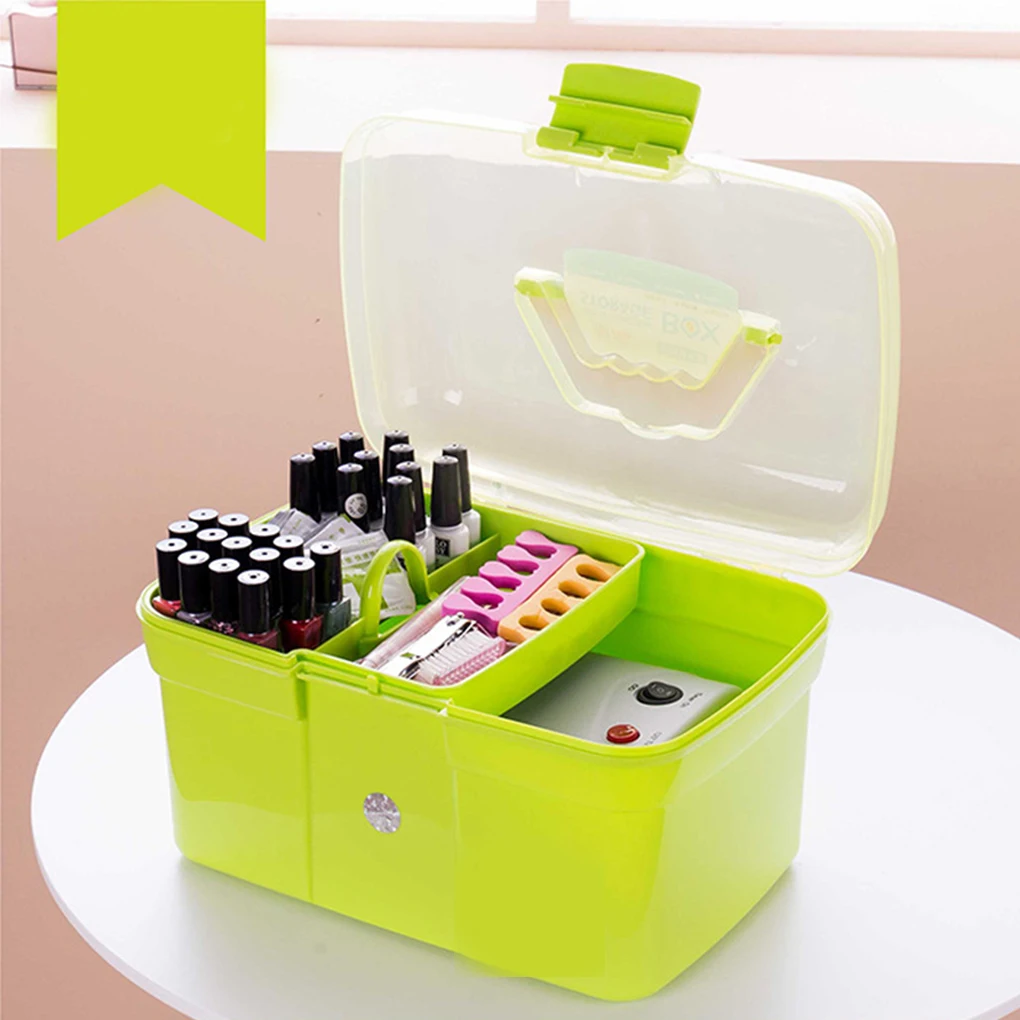 Hot Sale Hand-held Desktop Storage Box Plastic Scissors Makeup Organizer Jewelry Nail Polish Pen Container Manicure Tool Case
Hot Sale Hand-held Desktop Storage Box Plastic Scissors Makeup Organizer Jewelry Nail Polish Pen Container Manicure Tool Case