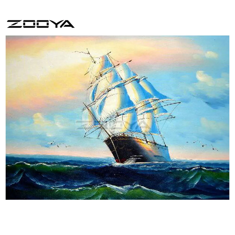 ZOOYA diamond pianting Sailboat Scenery 5D Round Diamond Painting Diamond Mosaic picture of rhinestone Diamond Embroidery R2949
ZOOYA diamond pianting Sailboat Scenery 5D Round Diamond Painting Diamond Mosaic picture of rhinestone Diamond Embroidery R2949