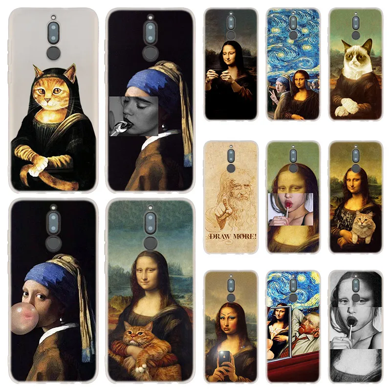 Funny Leonardo da Vinci Mona Lisa Phone Case FOR Huawei Mate 10 20 Lite 20X 10 Pro Nova 4 3i Y5 Y6 Y7 Y9 2019 2018 2017 Cover
Funny Leonardo da Vinci Mona Lisa Phone Case FOR Huawei Mate 10 20 Lite 20X 10 Pro Nova 4 3i Y5 Y6 Y7 Y9 2019 2018 2017 Cover
