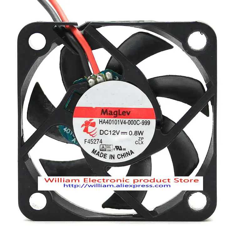 

New Original HA40101V4-000C-999 4CM DC12V 0.8W 40*40*10MM mute cooling fan FONSONING