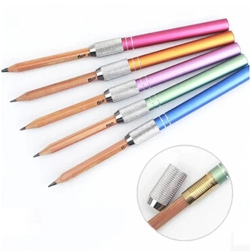 4pcs/lot Pencil Extender Holder School Art Writing Tool Delicate metal Writing Instrument Sketch Drawing Supplies Papelaria
4pcs/lot Pencil Extender Holder School Art Writing Tool Delicate metal Writing Instrument Sketch Drawing Supplies Papelaria