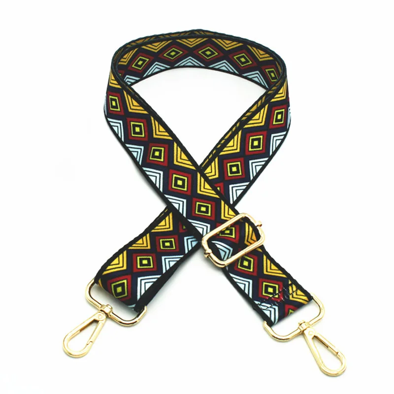 Handbags Strap Canvas Woven Stripe Design Silver Buckle Bag Straps Colorful Shoulder Strap Belt Replacement Accessories KZ151356
Handbags Strap Canvas Woven Stripe Design Silver Buckle Bag Straps Colorful Shoulder Strap Belt Replacement Accessories KZ151356