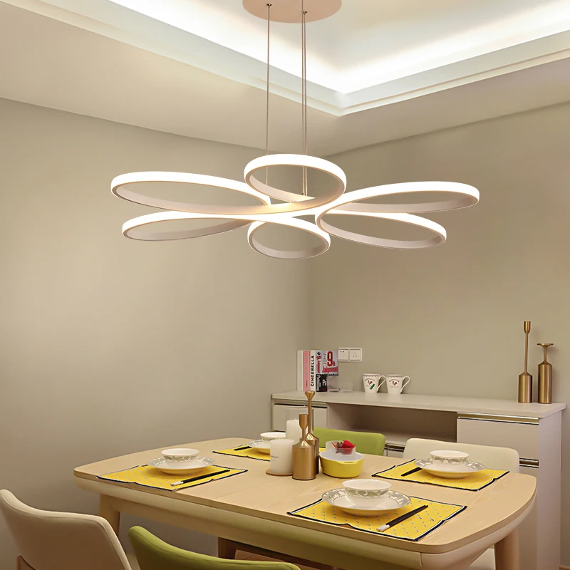 Белая люстра для гостиной столовой кухни lampadari imperni a sospensione современный шнур