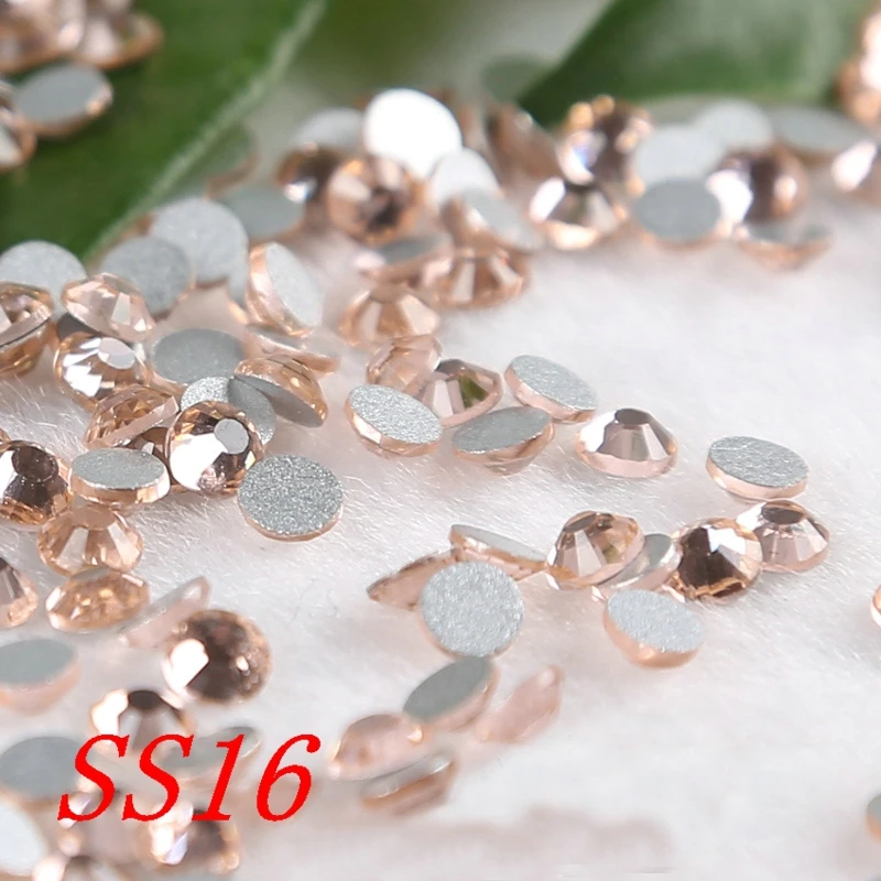 Стеклянные стразы цвета шампанского SS16, 1440 шт., для дизайна ногтей, без горячей фиксации, с плоской задней поверхностью, для мобильного телеф...
Стеклянные стразы цвета шампанского SS16, 1440 шт., для дизайна ногтей, без горячей фиксации, с плоской задней поверхностью, для мобильного телеф...