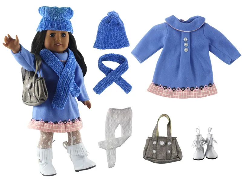 1 set Leisure handmade dress clothes outfit Princess skirt for 18 inch American Doll+Cap+Shoes+Tights+Bag L8
1 set Leisure handmade dress clothes outfit Princess skirt for 18 inch American Doll+Cap+Shoes+Tights+Bag L8