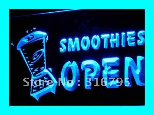 i264 OPEN SMOOTHIES Drink Smoothie LED Neon Light Light Signs On/Off Switch 20+ Colors 5 Sizes
i264 OPEN SMOOTHIES Drink Smoothie LED Neon Light Light Signs On/Off Switch 20+ Colors 5 Sizes