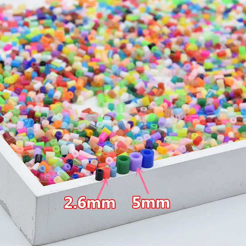 Бусины Perler для детей разные цвета 8000 шт. 5 мм | Игрушки и хобби
