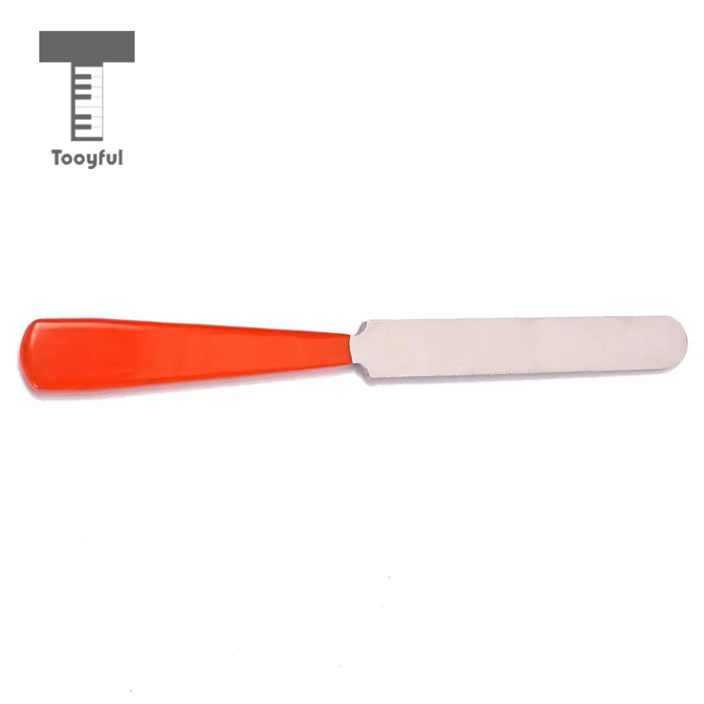 Tooyful 1Pc Guitar Fret Crowning Luthier File Stainless Steel Narrow Dual Cutting Edge Tool Stringed Guitar Instrument Accessory
Tooyful 1Pc Guitar Fret Crowning Luthier File Stainless Steel Narrow Dual Cutting Edge Tool Stringed Guitar Instrument Accessory