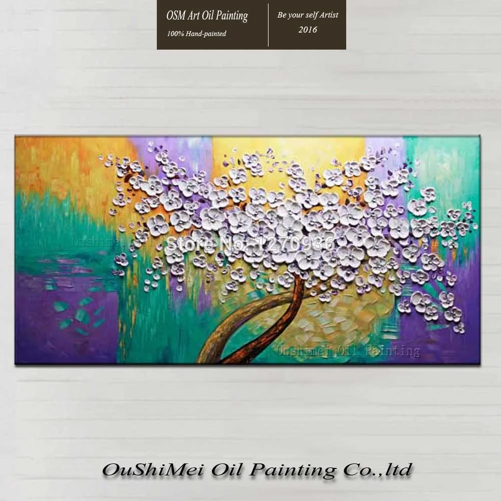 Manufacturer Hand Painted Modern Abstract Flower Oil Painting Knife Rich Tree Wall Decor Painting On Canvas For Living Room
Manufacturer Hand Painted Modern Abstract Flower Oil Painting Knife Rich Tree Wall Decor Painting On Canvas For Living Room