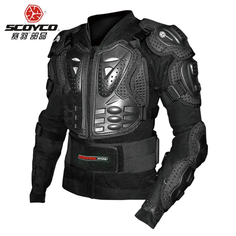 

Authentic SCOYCO off-road motorcycle riding protective gear outdoor riding anti-wrestling windbreak crash armor clothing AM02