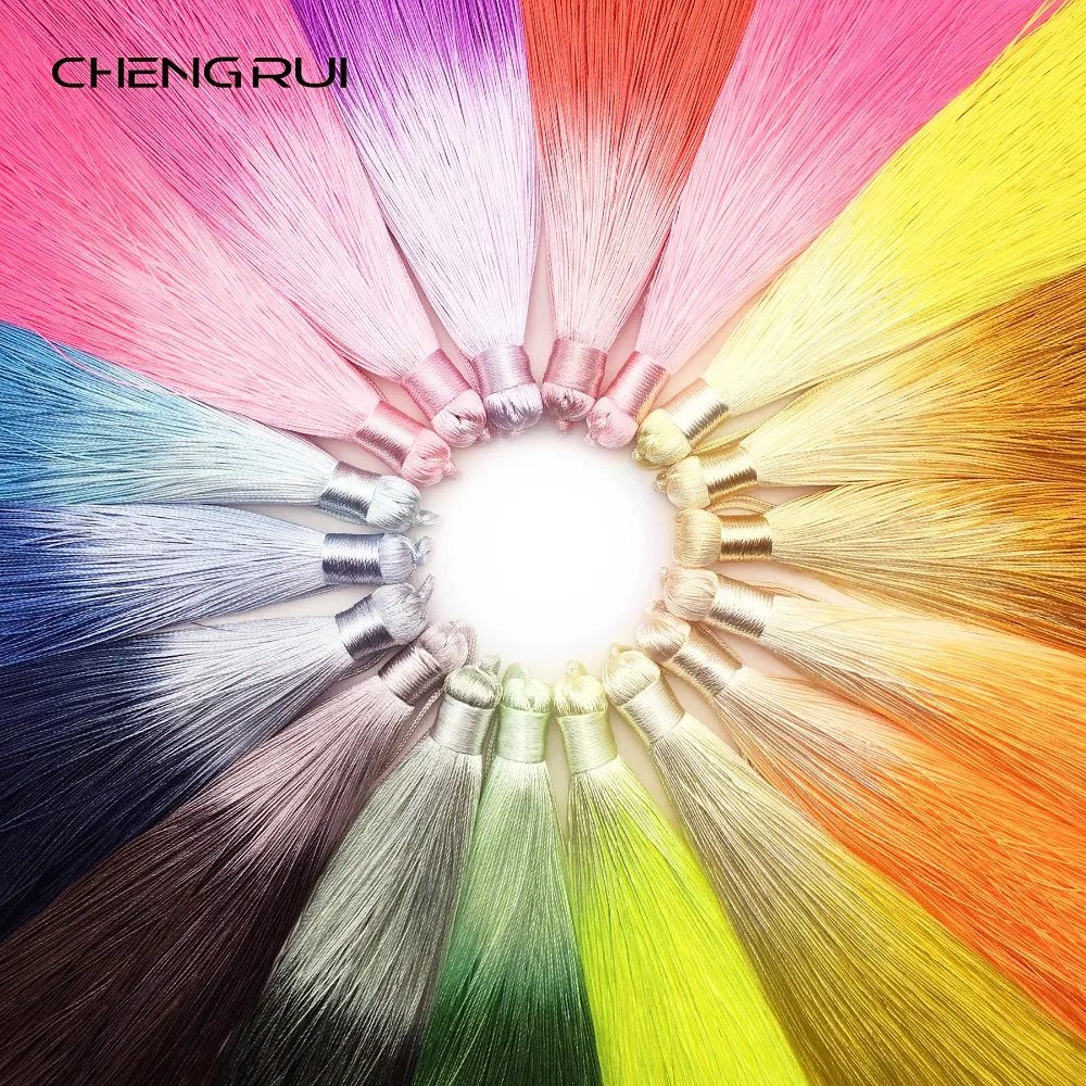 CHENGRUI L165,13cm,silk tassel,craft tassel,gradient color tassel,fringe for curtain,fringe curtain,household items,diy,2pcs/bag
CHENGRUI L165,13cm,silk tassel,craft tassel,gradient color tassel,fringe for curtain,fringe curtain,household items,diy,2pcs/bag