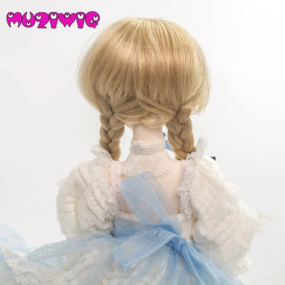 2018 New Arrival 1/3 1/4 Bjd High-temperature Fiber Synthetic Briaded Hair Wig Lovely Two With Braid Doll Hair Free Shipping
2018 New Arrival 1/3 1/4 Bjd High-temperature Fiber Synthetic Briaded Hair Wig Lovely Two With Braid Doll Hair Free Shipping
