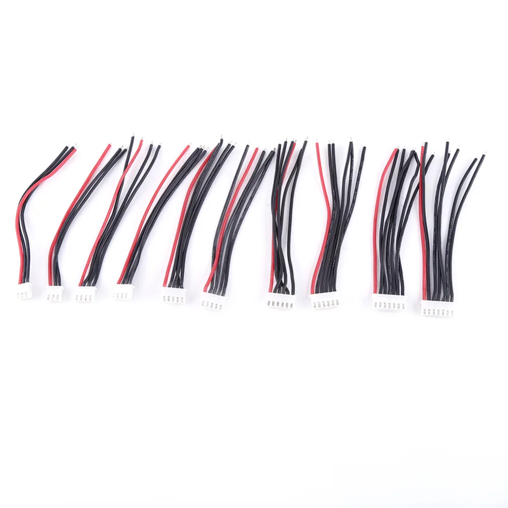 10 шт./компл. см 22AWG 2-6S балансировочный разъем для зарядного устройства