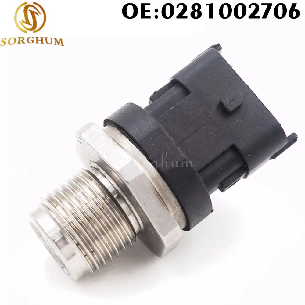 0281002706 1800Bar Fuel Rail Pressure Sensor 0281002903 0281002937 For CUMMINS VOLVO IVECO MAN FIAT JACK RENAULT
0281002706 1800Bar Fuel Rail Pressure Sensor 0281002903 0281002937 For CUMMINS VOLVO IVECO MAN FIAT JACK RENAULT