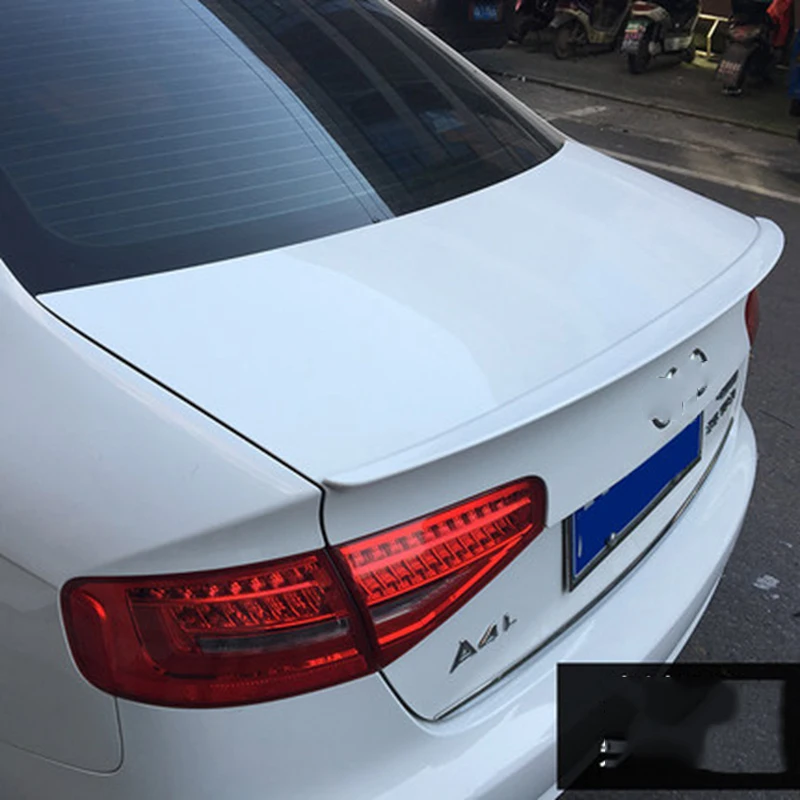 Автомобильный Стайлинг, Неокрашенный задний спойлер из АБС-пластика для Audi A4 B8 B9 2009 2010 2011 2012 2013 2014 2015 2016
Автомобильный Стайлинг, Неокрашенный задний спойлер из АБС-пластика для Audi A4 B8 B9 2009 2010 2011 2012 2013 2014 2015 2016
