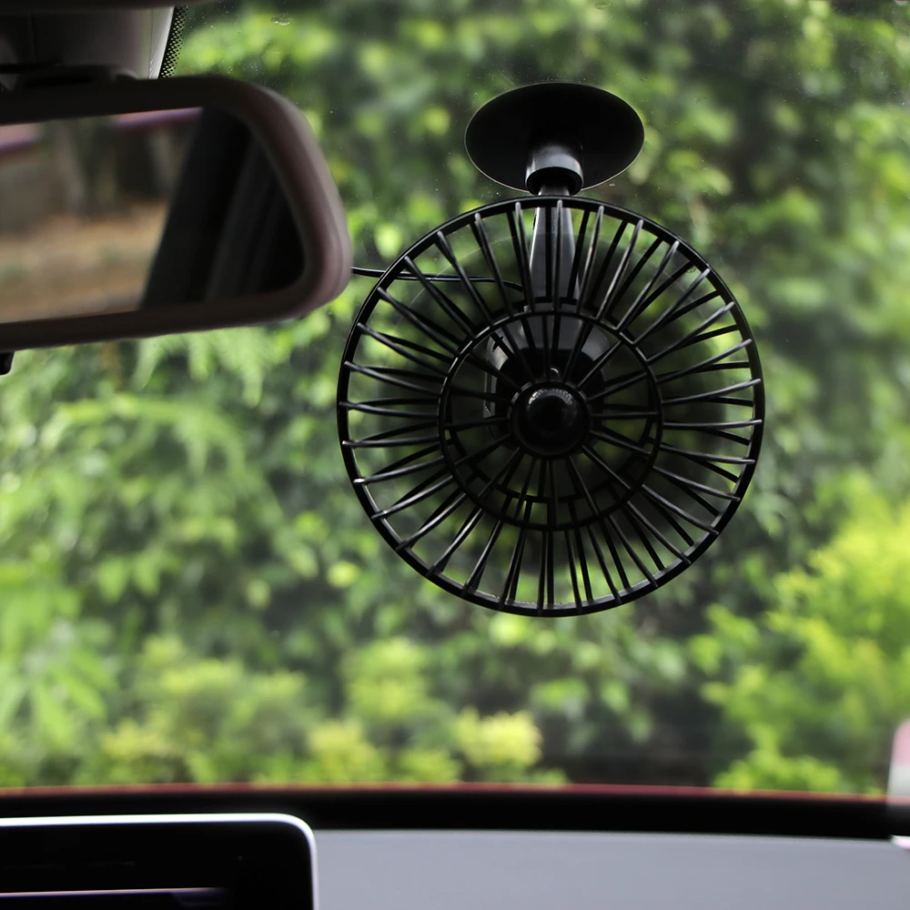 Новый мини Автомобильный охлаждающий воздушный вентилятор для автомобиля