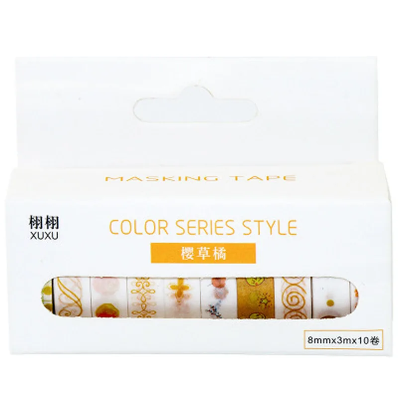 10Rolls/Set Washi Tape Set Cute Stationery Masking Tape Primrose Tapes Stationery Japanese Washi Tapes Kawaii School Supplies
10Rolls/Set Washi Tape Set Cute Stationery Masking Tape Primrose Tapes Stationery Japanese Washi Tapes Kawaii School Supplies