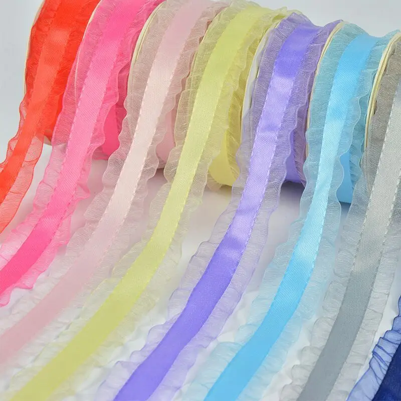 10047 Snow yarn lace ribbon 50 yards DIY hair dress with hand-made wedding Christmas decoration gift packaging belt
10047 Snow yarn lace ribbon 50 yards DIY hair dress with hand-made wedding Christmas decoration gift packaging belt