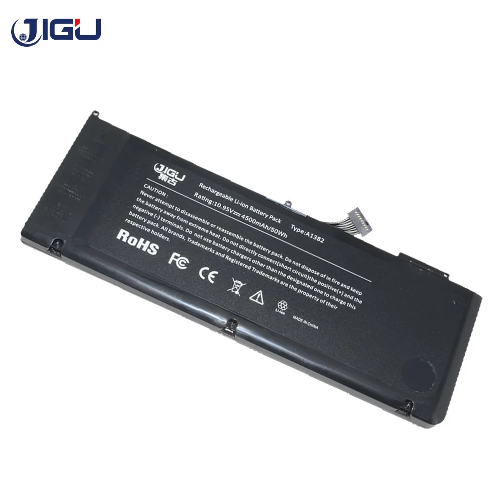 JIGU Laptop Battery For Apple MacBook Pro 15" A1286 Mc721 Mc723 Mc847 Md318 Md322 Md103 Md104 Replace: A1382 77.5WH 10.95V
JIGU Laptop Battery For Apple MacBook Pro 15" A1286 Mc721 Mc723 Mc847 Md318 Md322 Md103 Md104 Replace: A1382 77.5WH 10.95V