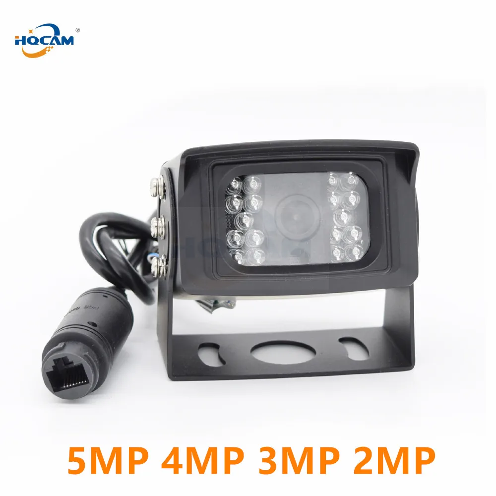 

HQCAM POE 5MP 4MP 3MP 2MP Night Vision IP CAMERA IR 18pcs Leds Waterproof Outdoor BUS Camera Onvif Mini Ip Camera Bus Video cam