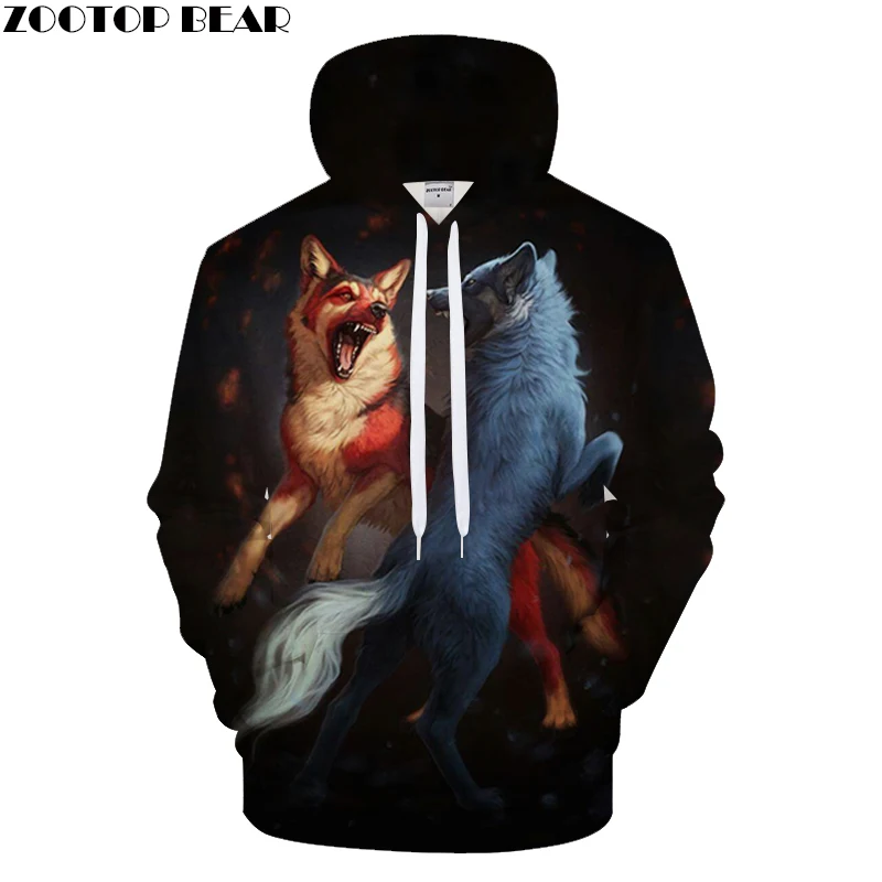 Double Wolf 3D Hoodie Casual Tops Streatwear Brand Men Women Casual Sweatshirt Brand Tracksuit Pullover Drop Ship ZOOTOP BEAR
Double Wolf 3D Hoodie Casual Tops Streatwear Brand Men Women Casual Sweatshirt Brand Tracksuit Pullover Drop Ship ZOOTOP BEAR