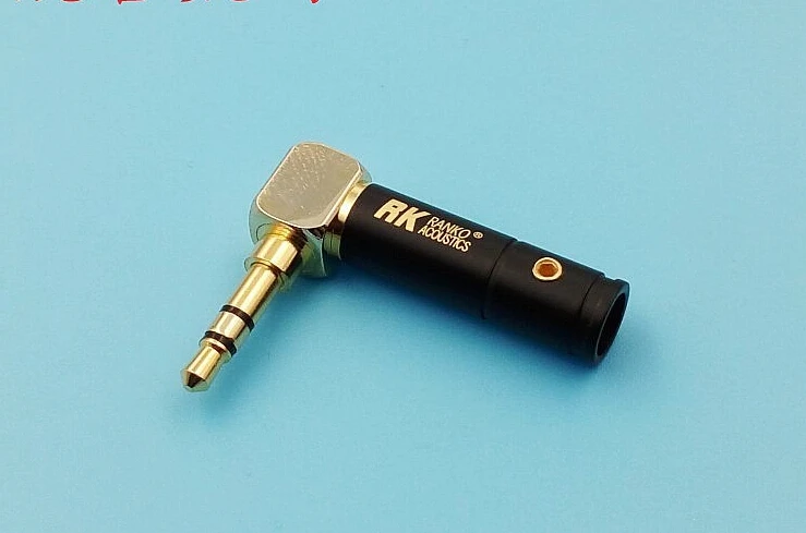 High Quality Stereo ranko 3.5mm 3 Pole 90 Degree L shape Repair Headphone Jack Plug Cable Solder 50pcs free shipping
High Quality Stereo ranko 3.5mm 3 Pole 90 Degree L shape Repair Headphone Jack Plug Cable Solder 50pcs free shipping
