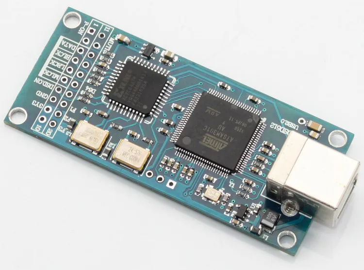 ATSAM3U1C XC2C64A Combo384 USB IIS поддержка DSD512 32bit 384K I2S выход для аудио|Операционные усилители|