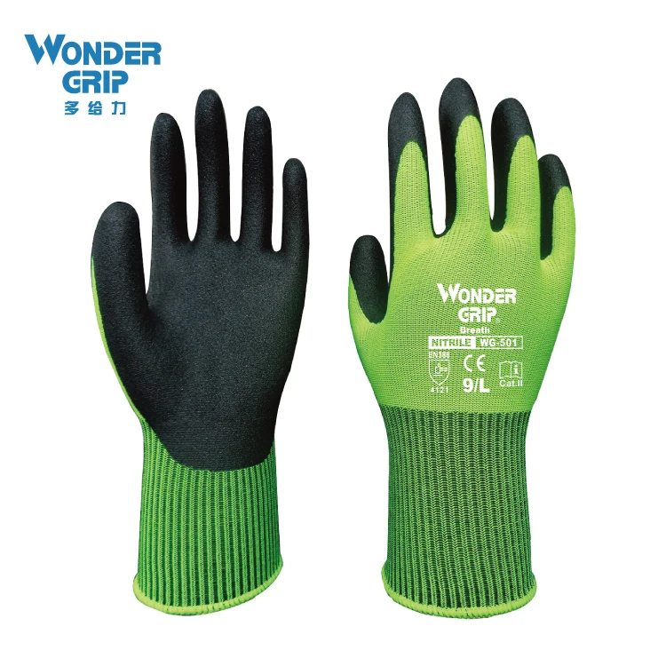 Gardening Work Gloves Landscaping 5 Pairs High Fluorescent Green Nylon Nitrile Micro Foam Maxi Abrasion Safety
Gardening Work Gloves Landscaping 5 Pairs High Fluorescent Green Nylon Nitrile Micro Foam Maxi Abrasion Safety