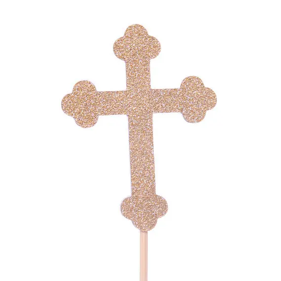Glitter cross Baptism Cupcake Toppers - Christening wedding baby shower toothpicks birthday food pick
Glitter cross Baptism Cupcake Toppers - Christening wedding baby shower toothpicks birthday food pick
