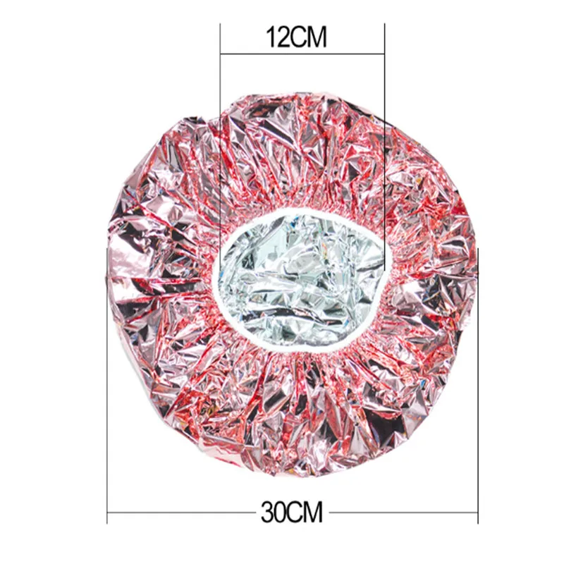 1 pc Disposable Aluminum Foil Waterproof Caps Portable Disposable Spa Hair Care Protector Hair Salon Shower Caps
1 pc Disposable Aluminum Foil Waterproof Caps Portable Disposable Spa Hair Care Protector Hair Salon Shower Caps