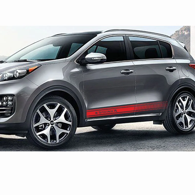 2Pcs Stylish car door side sticker vinyl body decal racing stripe sticker for Kia Sportage R Car accessories
2Pcs Stylish car door side sticker vinyl body decal racing stripe sticker for Kia Sportage R Car accessories