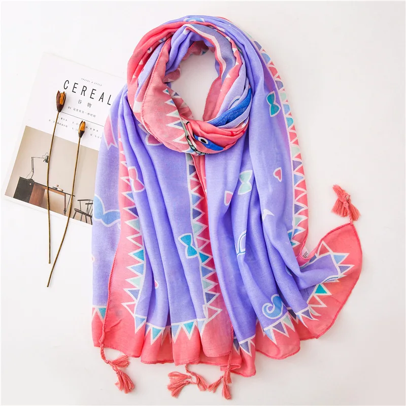 Newest Women Cotton Beard Print Tassel Scarf Shawls Fashion Cute Heart Beach Wraps Headband Scarves Hijab 2019
Newest Women Cotton Beard Print Tassel Scarf Shawls Fashion Cute Heart Beach Wraps Headband Scarves Hijab 2019