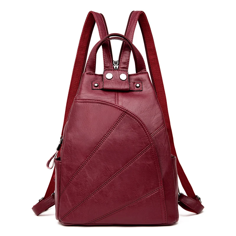 Leisure Women Backpacks Women's High Quality PU Leather Backpacks Female school Shoulder Bags for Teenage Girls Travel Back pack
Leisure Women Backpacks Women's High Quality PU Leather Backpacks Female school Shoulder Bags for Teenage Girls Travel Back pack