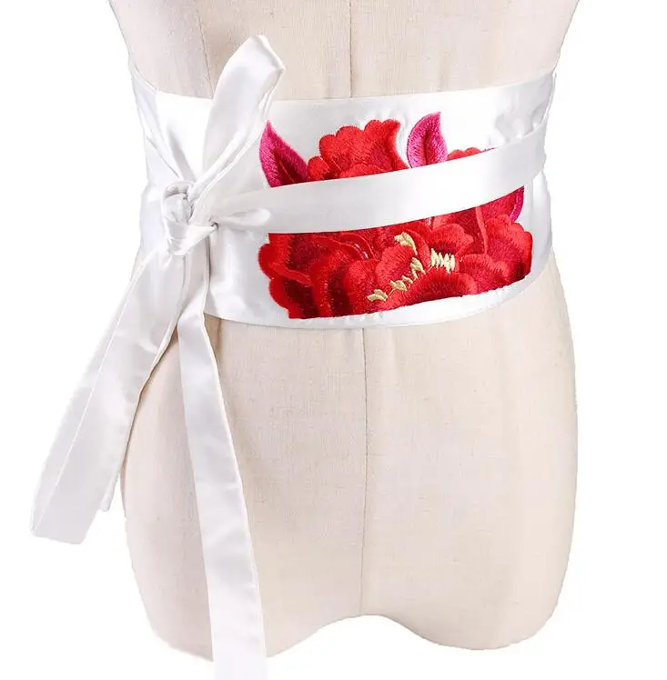 Women's runway fashion flower embroidery satin Cummerbunds female Dress Corsets Waistband Belts decoration wide belt R1107
Women's runway fashion flower embroidery satin Cummerbunds female Dress Corsets Waistband Belts decoration wide belt R1107
