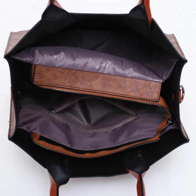 New Women Bags Set 3 PU Leather Handbag Women Large Tote Bags Ladies Shoulder Bag Fashion Handbag Messenger Bag Purse 2019 LL845
New Women Bags Set 3 PU Leather Handbag Women Large Tote Bags Ladies Shoulder Bag Fashion Handbag Messenger Bag Purse 2019 LL845