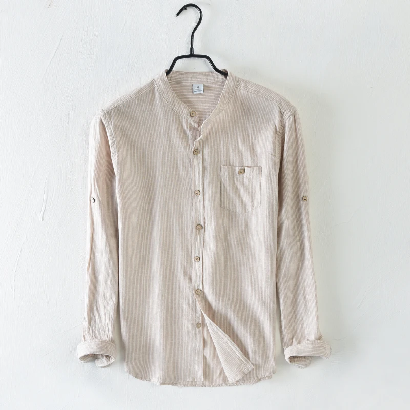 2018 New style Suehaiwe's brand Italy long-sleeved linen shirt men casual fashion men shirt cotton striped shirt mens chemise
2018 New style Suehaiwe's brand Italy long-sleeved linen shirt men casual fashion men shirt cotton striped shirt mens chemise