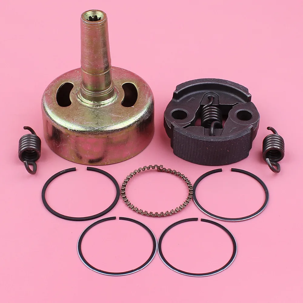7 Teeth Clutch Drum Spring Piston Ring Set For Honda GX25 GX 25 Trimmer Brush Cutter Lawn Mower 4 Stroke Small Engine Part
7 Teeth Clutch Drum Spring Piston Ring Set For Honda GX25 GX 25 Trimmer Brush Cutter Lawn Mower 4 Stroke Small Engine Part