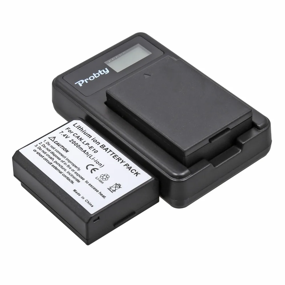 2 шт. LP-E10 LPE10 LP E10 батарея для камеры Bateria Batterie AKKU + ЖК-зарядное устройство для Canon 1100D 1200D 1300D Rebel T3 T5 KISS X50 X70
2 шт. LP-E10 LPE10 LP E10 батарея для камеры Bateria Batterie AKKU + ЖК-зарядное устройство для Canon 1100D 1200D 1300D Rebel T3 T5 KISS X50 X70