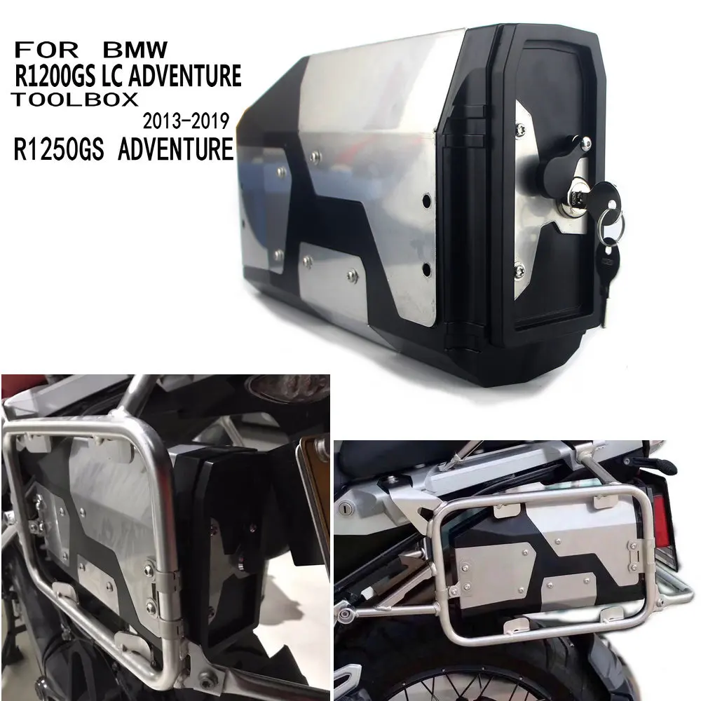 Tool Box For R1250GS R1200GS LC & ADV Adventure 2014 2015 2016 2017 2018 2019 forR1200GS Left Side Bracket Aluminum Box
Tool Box For R1250GS R1200GS LC & ADV Adventure 2014 2015 2016 2017 2018 2019 forR1200GS Left Side Bracket Aluminum Box