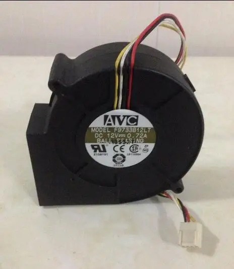 Оригинальный AVC F9733B12LT DC 12V 0.72A турбины центробежные Вентилятор охлаждения сервера
Оригинальный AVC F9733B12LT DC 12V 0.72A турбины центробежные Вентилятор охлаждения сервера