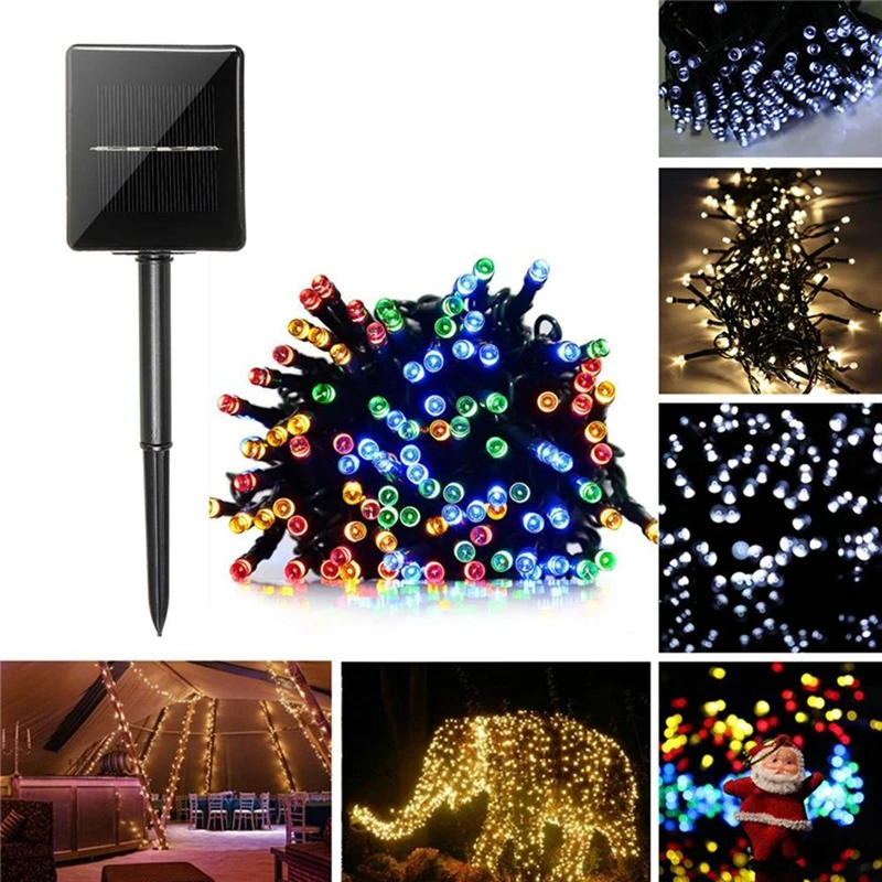 22M Solar 200LED Fairy String Light 8Modes For Christmas Wedding Party Garden Decor Holiday lights
22M Solar 200LED Fairy String Light 8Modes For Christmas Wedding Party Garden Decor Holiday lights