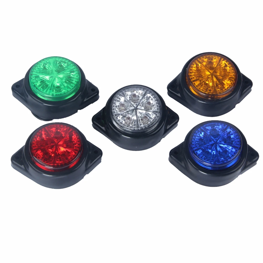 1Pcs 5LED Car Door Side Lamp Round Clearance Side Marker Light for 24V Truck Trailer Lorry Warning Light
1Pcs 5LED Car Door Side Lamp Round Clearance Side Marker Light for 24V Truck Trailer Lorry Warning Light