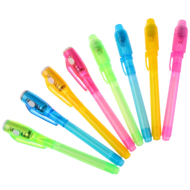 Creative Magic UV Light Pen With Invisible Ink Funny Marker Pen Kids Students Novelty Item Korean Stationery School Supply
Creative Magic UV Light Pen With Invisible Ink Funny Marker Pen Kids Students Novelty Item Korean Stationery School Supply