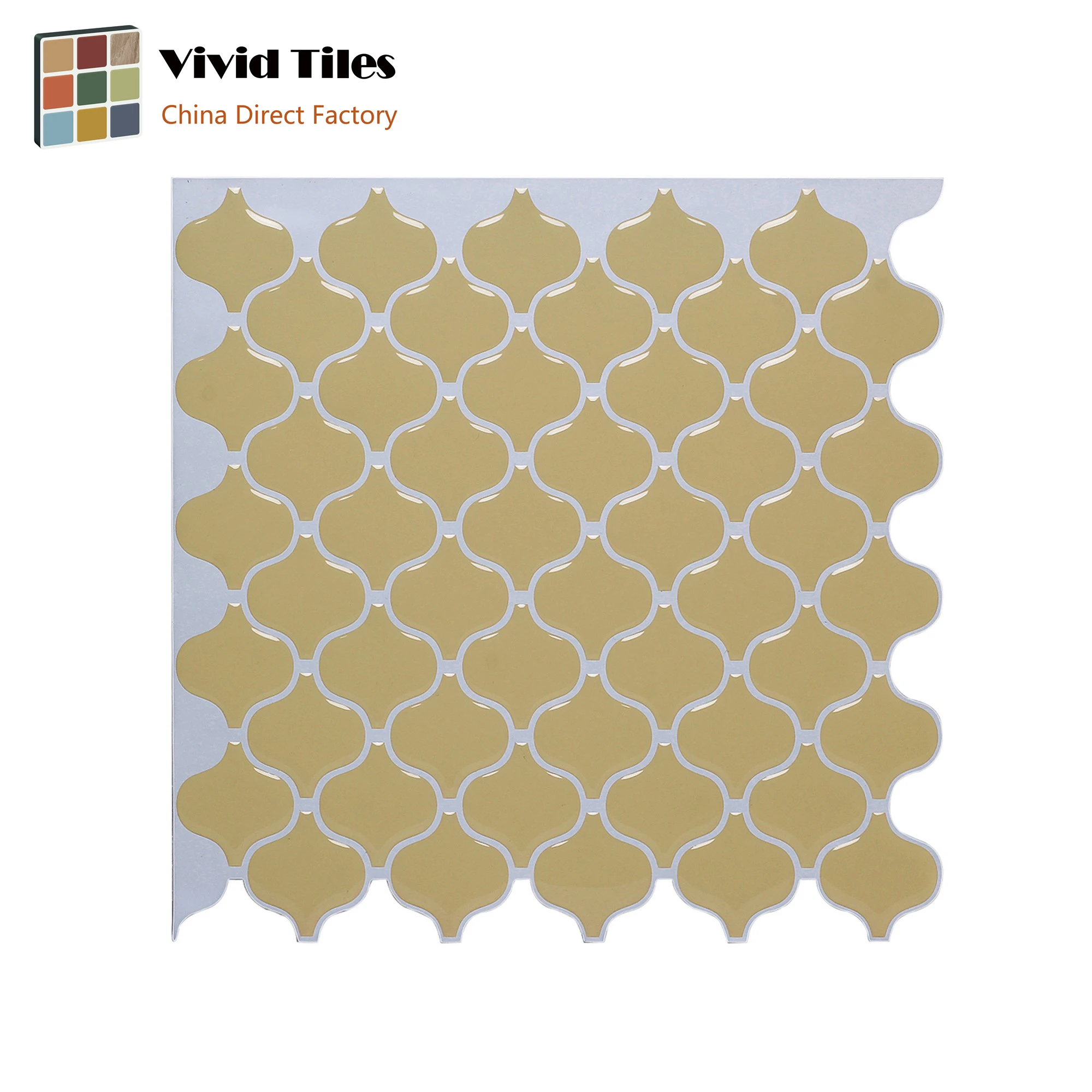 Vividtiles Self Adhesive Factory Outlet Vinyl Wallpaper Decor Sticker Peel and Stick Lantern Wall Tiles - 1 Sheet
Vividtiles Self Adhesive Factory Outlet Vinyl Wallpaper Decor Sticker Peel and Stick Lantern Wall Tiles - 1 Sheet