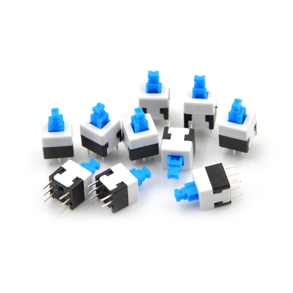 Новинка 10 шт./лот квадратный 8x8 6 Pin DPDT мини-кнопочный самоблокирующийся переключатель мультиметр переключатель
Новинка 10 шт./лот квадратный 8x8 6 Pin DPDT мини-кнопочный самоблокирующийся переключатель мультиметр переключатель