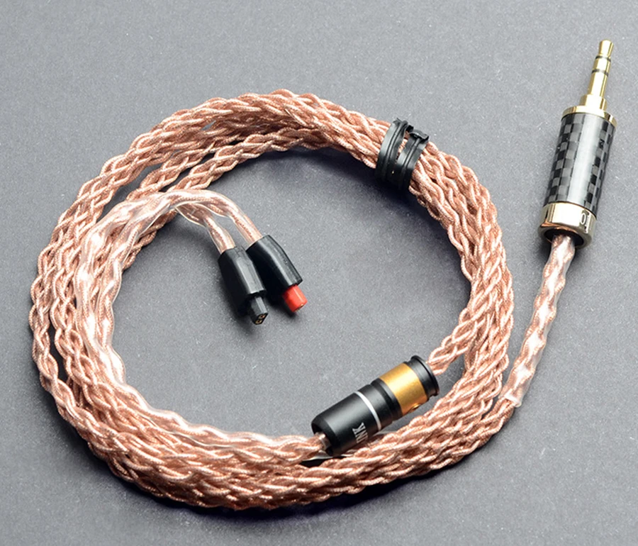 Hand Made DIY 8 Core Single Crystal Copper Silver Replacement Upgrade Hifi Music Audio Cable for IM50 IM70 IM01 IM02 IM03 IM04
Hand Made DIY 8 Core Single Crystal Copper Silver Replacement Upgrade Hifi Music Audio Cable for IM50 IM70 IM01 IM02 IM03 IM04