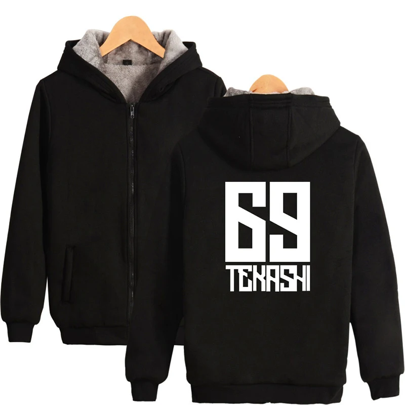 Fashion Hip Hop Street Style 6ix9ine Winter Zipper Men Women Hoodies Jacket Casual Long Sleeve Thicker Fleece Hoodie Sweatshirts
Fashion Hip Hop Street Style 6ix9ine Winter Zipper Men Women Hoodies Jacket Casual Long Sleeve Thicker Fleece Hoodie Sweatshirts